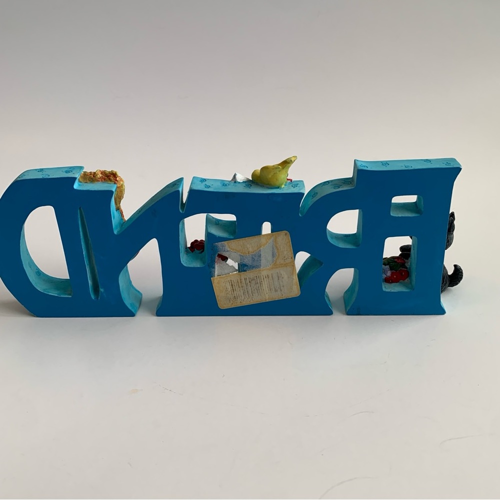MARY ENGELBREIT Vintage 2000 FRIEND Blue Decorative Accent Resin Figurine - Picture 11 of 12